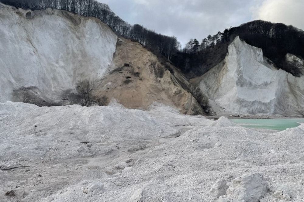 skred ved møns klint