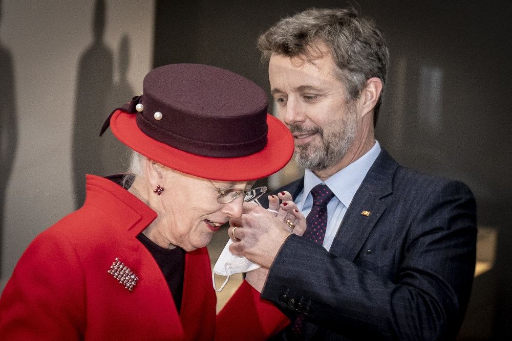 dronning margrethe og kronprins frederik 