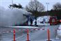 brand i lastbil