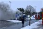 brand i lastbil