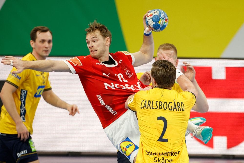 en spiller i aktion