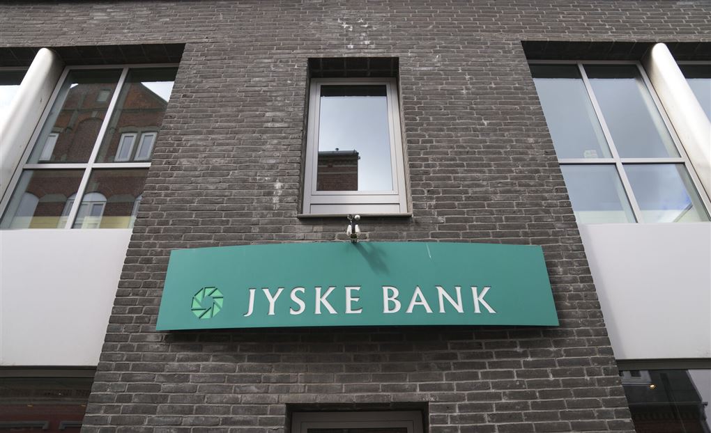 En facade på en Jyske Bank