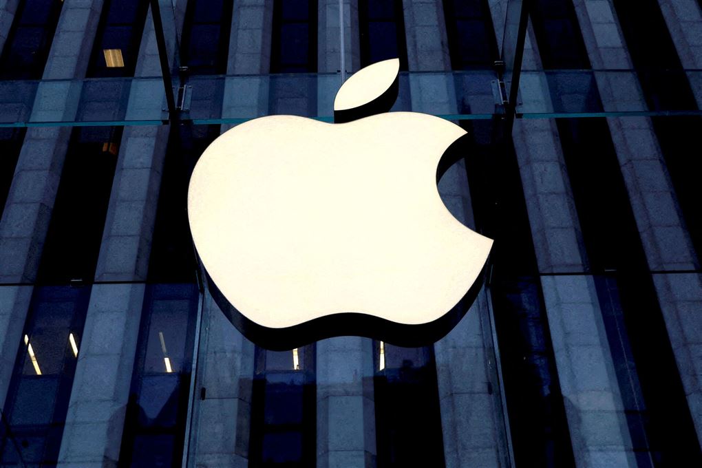 apple-logo på bygning 