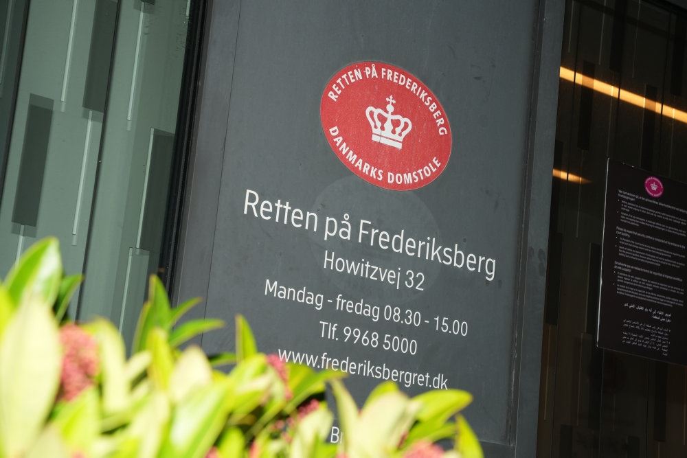 Indgang til retten på Frederiksberg