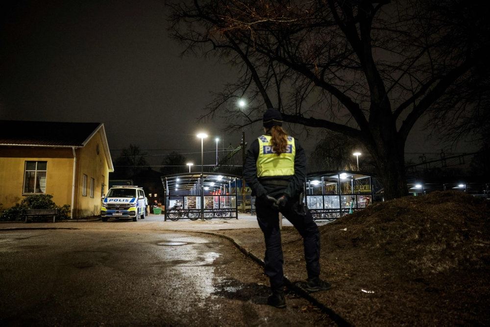 Politi på gerningssted