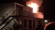 Et kollegie i brand