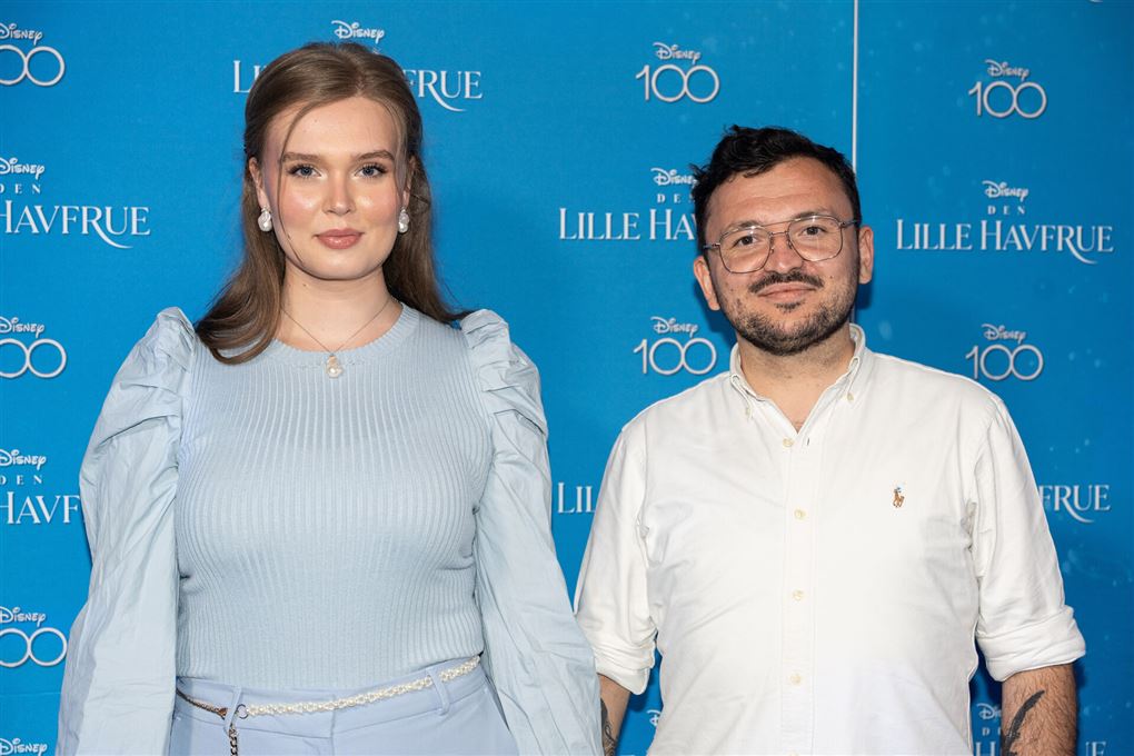 Johanne Havshøj og Umut Sakarya på den røde løber.