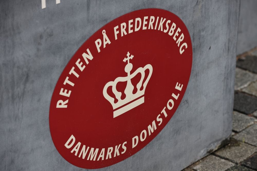 Skilt til Retten på Frederiksberg