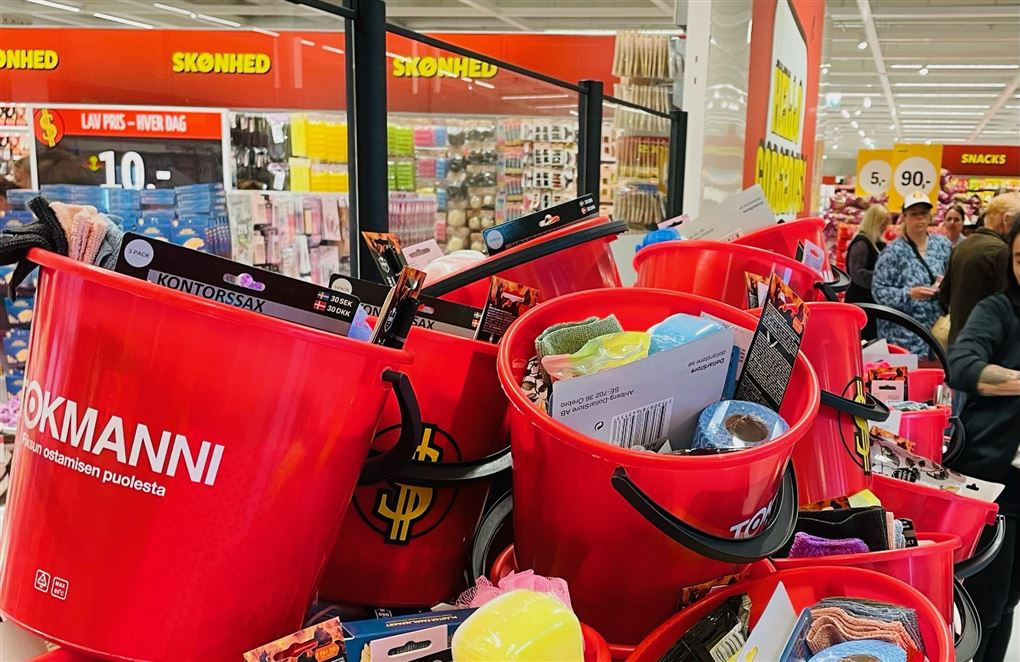varer i en butik