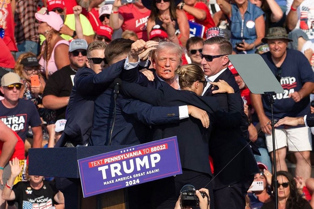 Trump efter skuddet
