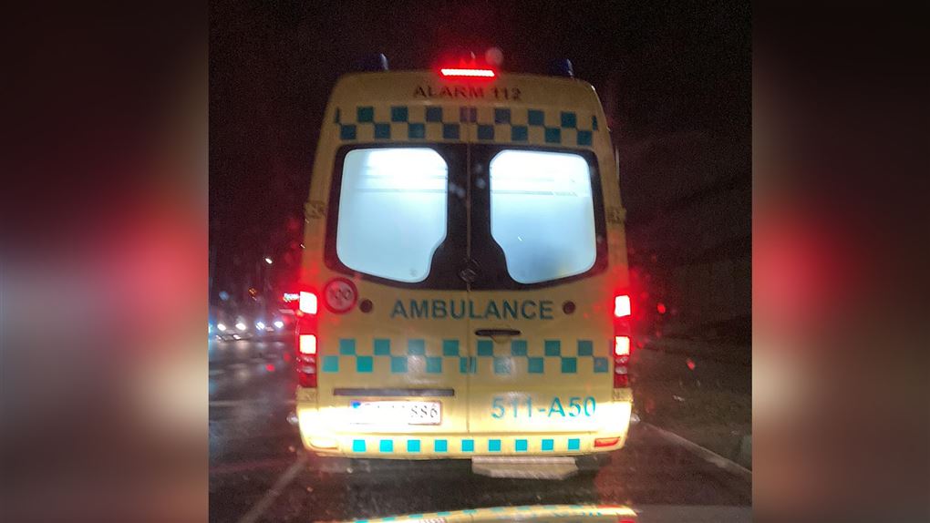en ambulance