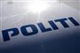 Fronten af en politibil