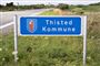 Kommuneskilt i Thisted