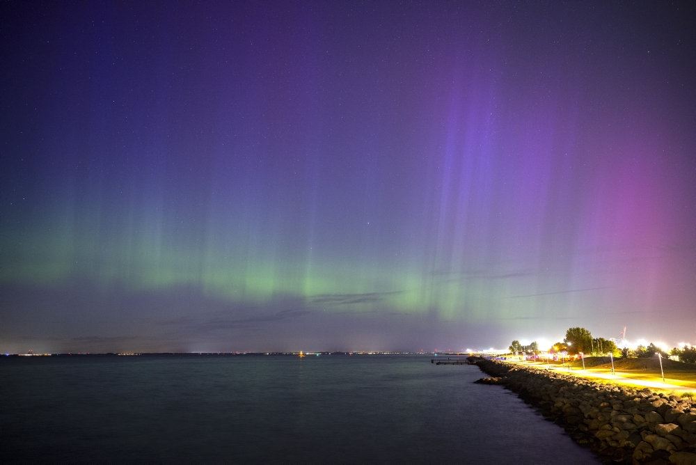 nordlys på himlen 