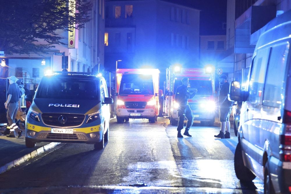 politiopbud i gade