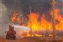 voldsomme flammer