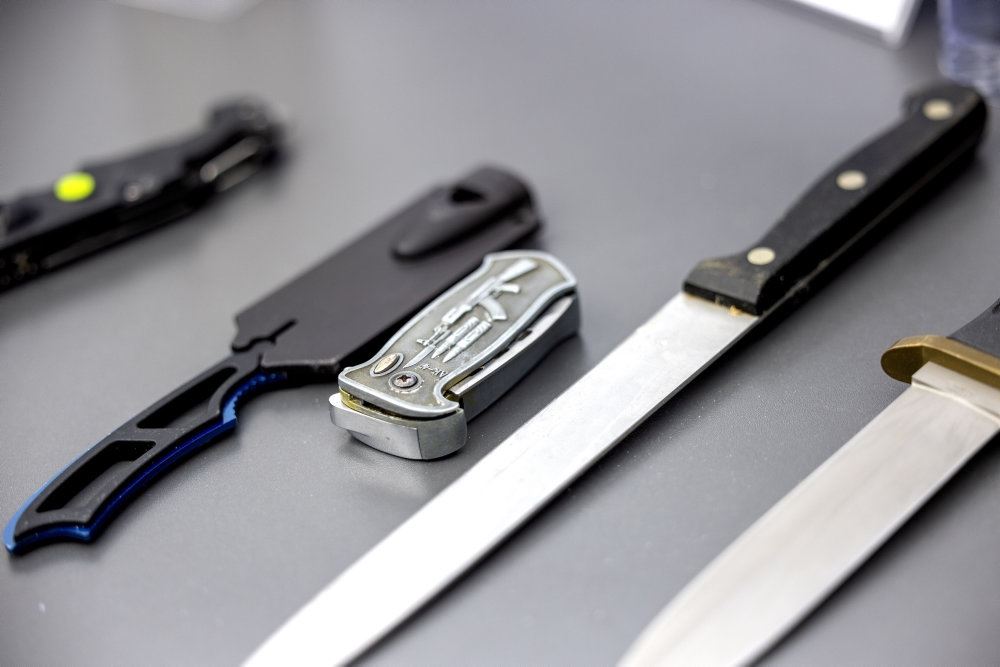 våben i form knive