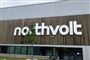 Firma logo på facade
