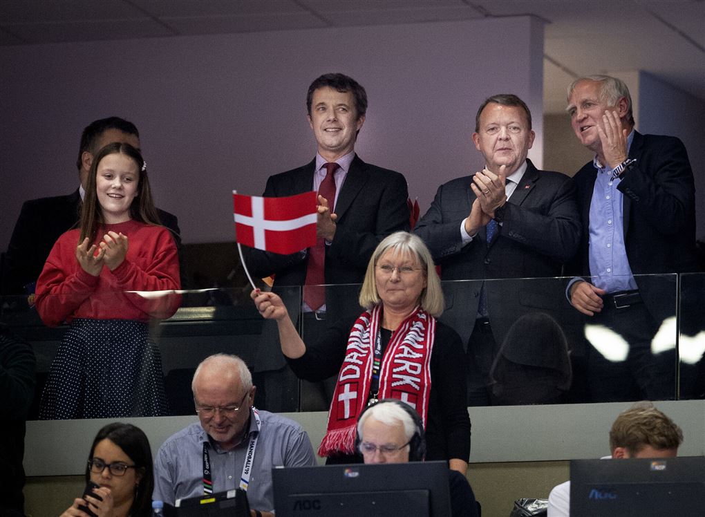 publikum til håndboldkamp