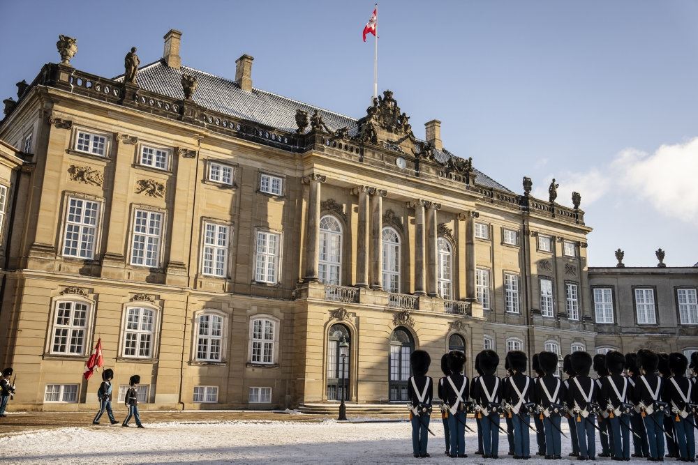 et af palæerne ved Amalienborg