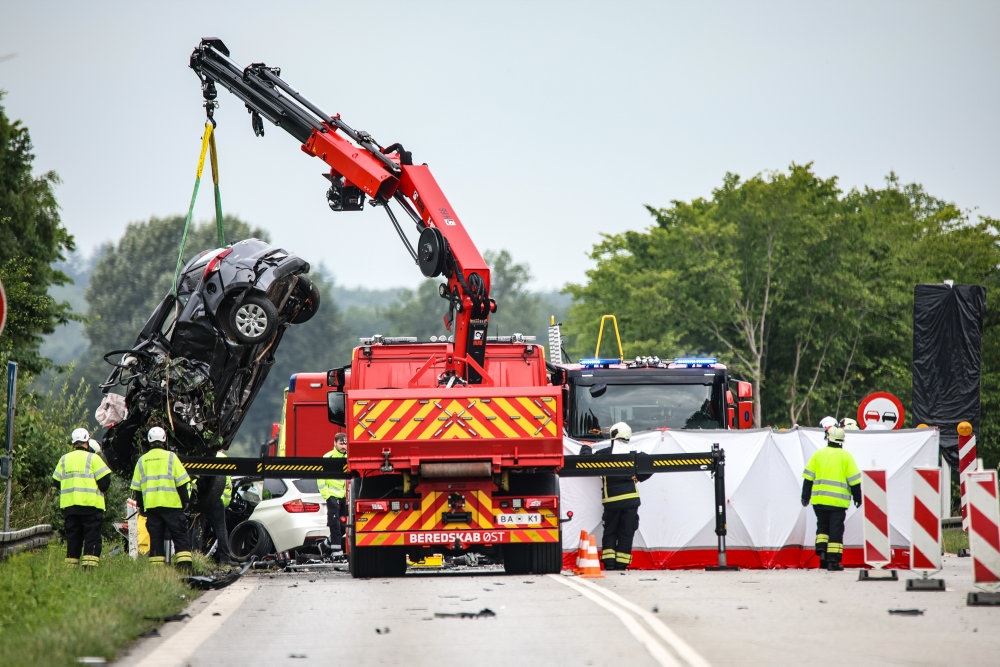 der ryddes op efter voldsom ulykke