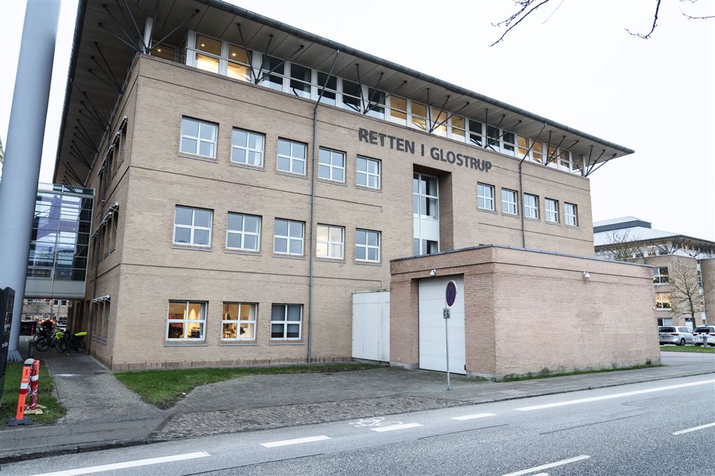 Retsbygning set ude fra