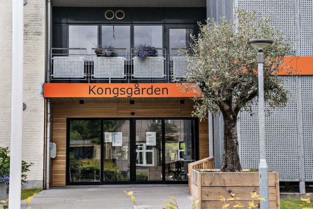 plejehjemmet Kongsgården i Aarhus fotograferet udefra