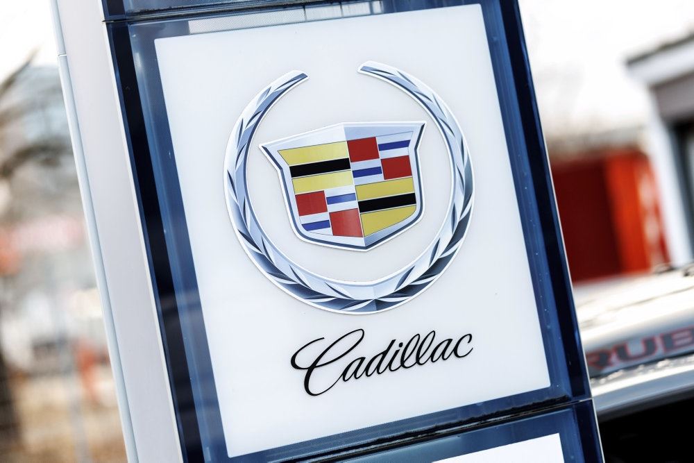 Logo fra bilmærket cadillac