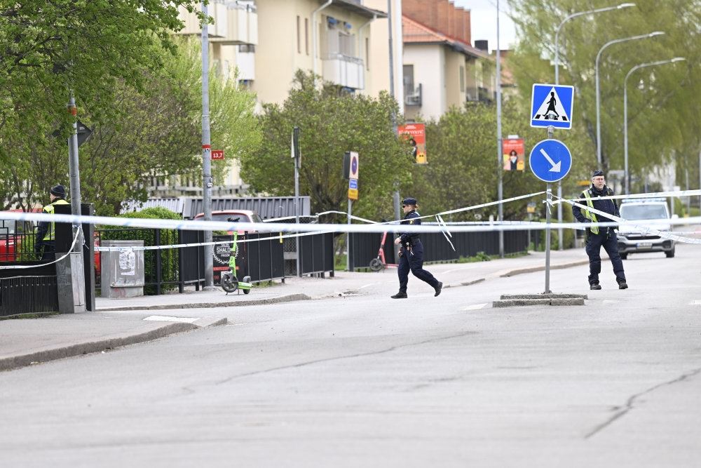 Politiafspærring i Sverige