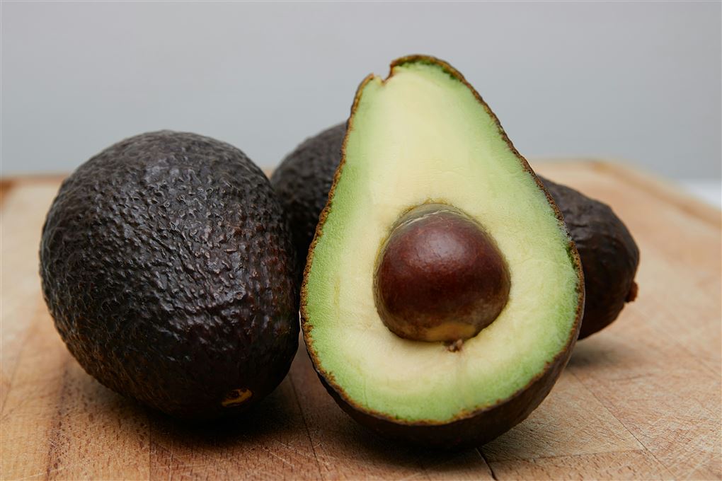 en flækket avocado