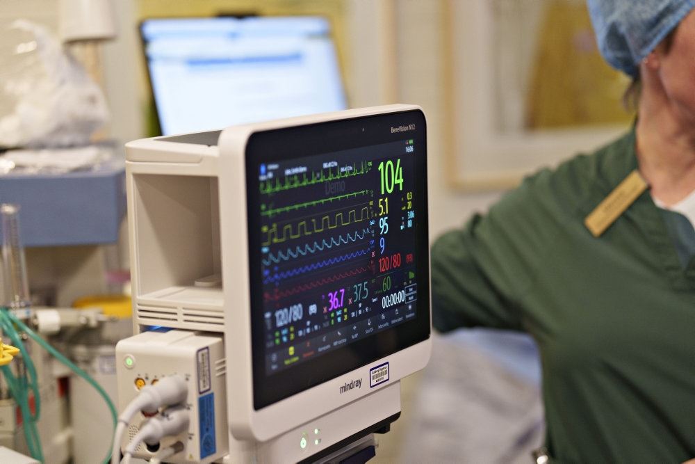 Apparat på hospital