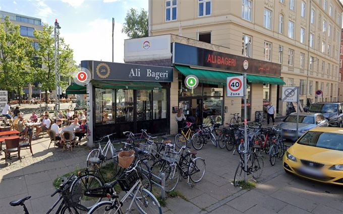 et bageri på et hjørne