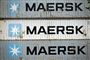mærsk-logo på containere