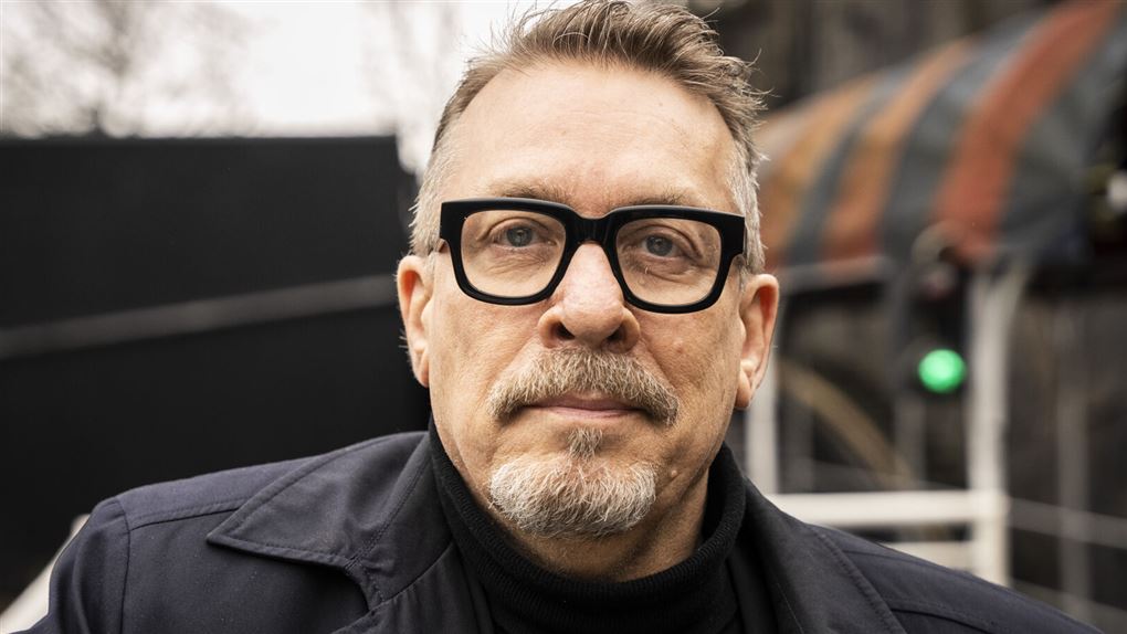 Mand med briller og skæg