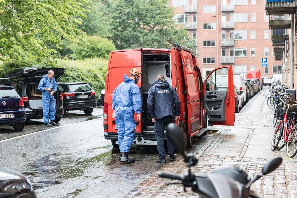 Teknikere på ulykkessted