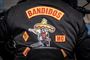 Bandidos-rygmærke på rocker