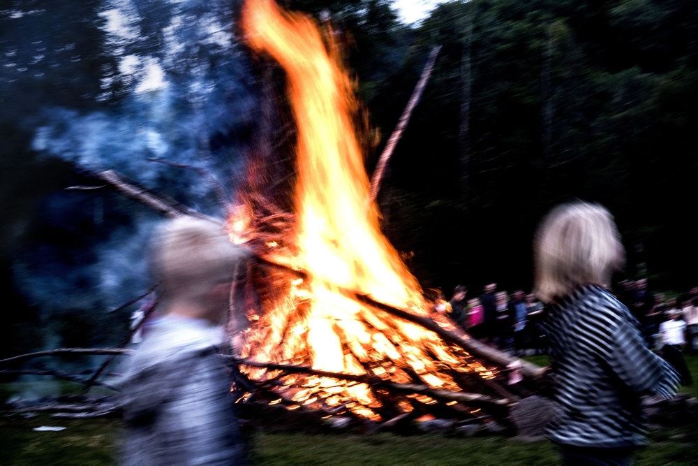 bål på sankt hans aften