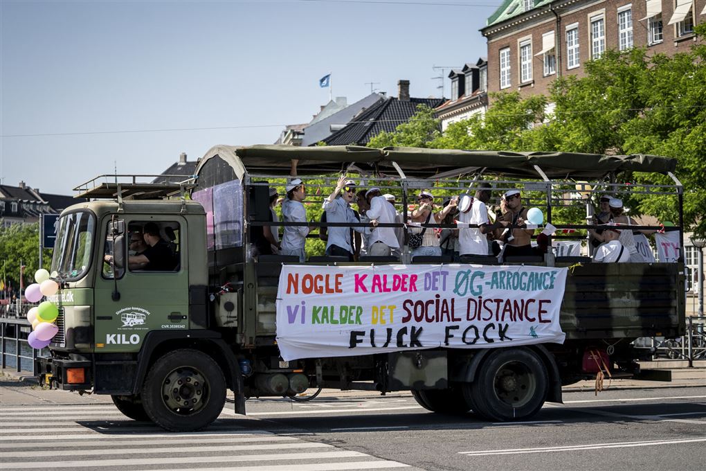 studentervogn på vejen