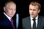 sammensat billede af putin og macron 