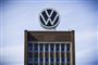 logo på stor bygning - Volkswagen