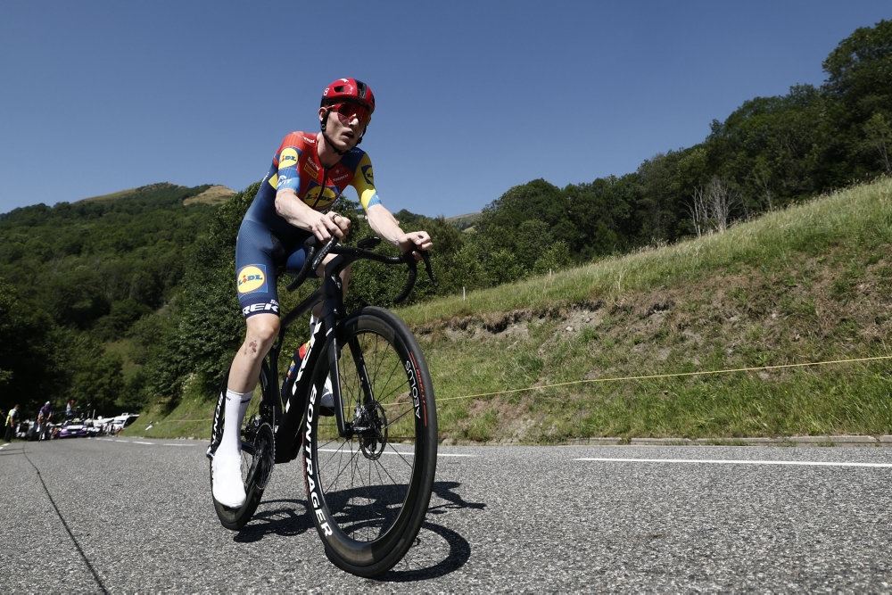 en cykelrytter 