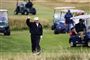 Trump på en golfbane