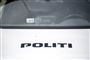 Kølerhjelm på politibil