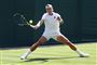 tennisspiller i aktion