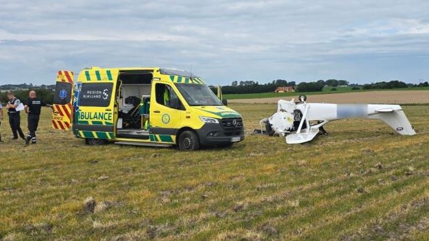 lille fly på hovedet ved ambulance
