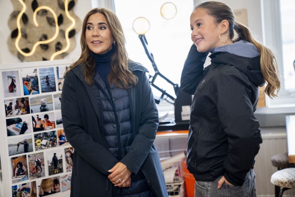 en dronning og en prinsesse
