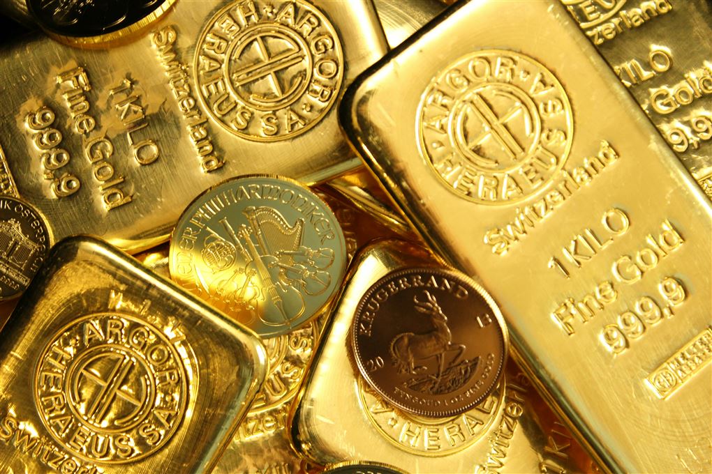 en bunke guld